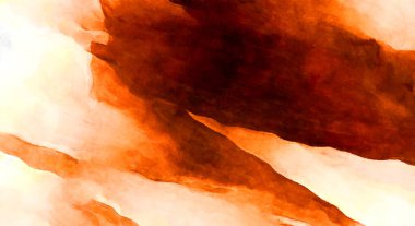 Soyut suluboya sanat eserleri. Fırça boyalı dijital resim. Renkli yaratıcı suluboya çizimi.