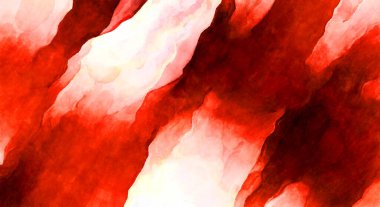 Soyut suluboya sanat eserleri. Fırça boyalı dijital resim. Renkli yaratıcı suluboya çizimi.