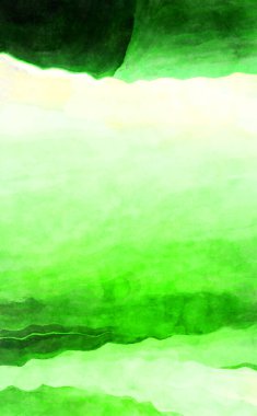 Soyut suluboya sanat eserleri. Fırça boyalı dijital resim. Renkli yaratıcı suluboya çizimi.