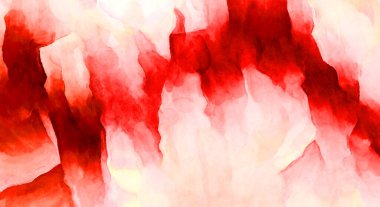 Soyut suluboya sanat eserleri. Fırça boyalı dijital resim. Renkli yaratıcı suluboya çizimi.