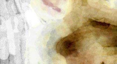 Soyut suluboya sanat eserleri. Fırça boyalı dijital resim. Renkli yaratıcı suluboya çizimi.