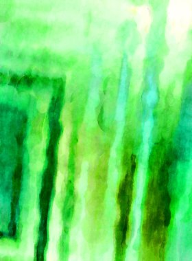 Soyut suluboya sanat eserleri. Fırça boyalı dijital resim. Renkli yaratıcı suluboya çizimi.