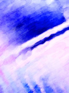 Soyut suluboya sanat eserleri. Fırça boyalı dijital resim. Renkli yaratıcı suluboya çizimi.