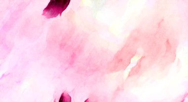 Soyut suluboya sanat eserleri. Fırça boyalı dijital resim. Renkli yaratıcı suluboya çizimi.