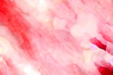 Soyut suluboya sanat eserleri. Fırça boyalı dijital resim. Renkli yaratıcı suluboya çizimi.