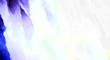 Soyut suluboya sanat eserleri. Fırça boyalı dijital resim. Renkli yaratıcı suluboya çizimi.