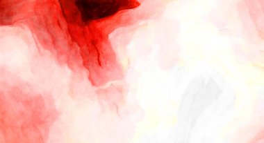 Soyut suluboya sanat eserleri. Fırça boyalı dijital resim. Renkli yaratıcı suluboya çizimi.