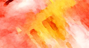 Soyut suluboya sanat eserleri. Fırça boyalı dijital resim. Renkli yaratıcı suluboya çizimi.