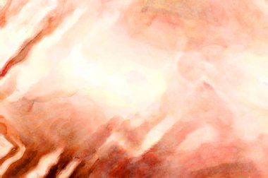 Soyut suluboya sanat eserleri. Fırça boyalı dijital resim. Renkli yaratıcı suluboya çizimi.