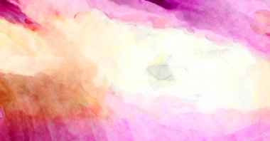 Soyut suluboya sanat eserleri. Fırça boyalı dijital resim. Renkli yaratıcı suluboya çizimi.