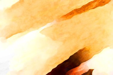 Soyut suluboya sanat eserleri. Fırça boyalı dijital resim. Renkli yaratıcı suluboya çizimi.