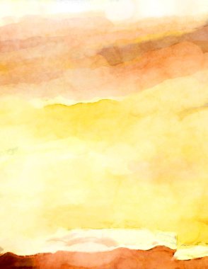 Soyut suluboya sanat eserleri. Fırça boyalı dijital resim. Renkli yaratıcı suluboya çizimi.