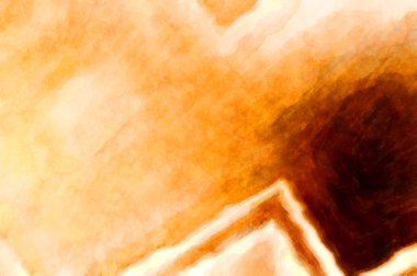 Soyut suluboya sanat eserleri. Fırça boyalı dijital resim. Renkli yaratıcı suluboya çizimi.