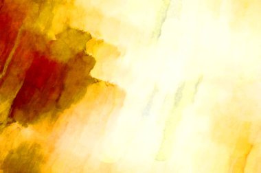 Soyut suluboya sanat eserleri. Fırça boyalı dijital resim. Renkli yaratıcı suluboya çizimi.