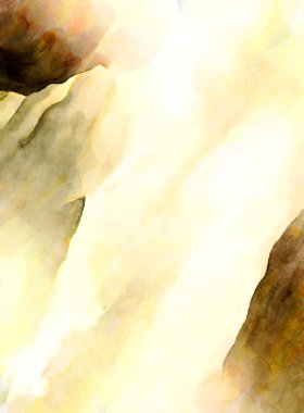 Soyut suluboya sanat eserleri. Fırça boyalı dijital resim. Renkli yaratıcı suluboya çizimi.