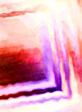 Soyut suluboya sanat eserleri. Fırça boyalı dijital resim. Renkli yaratıcı suluboya çizimi.