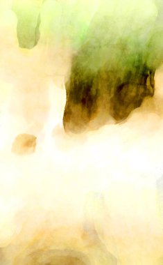 Soyut suluboya sanat eserleri. Fırça boyalı dijital resim. Renkli yaratıcı suluboya çizimi.