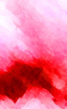 Soyut suluboya sanat eserleri. Fırça boyalı dijital resim. Renkli yaratıcı suluboya çizimi.