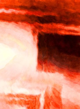 Soyut suluboya sanat eserleri. Fırça boyalı dijital resim. Renkli yaratıcı suluboya çizimi.