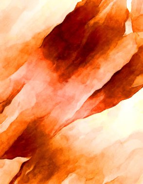 Soyut suluboya sanat eserleri. Fırça boyalı dijital resim. Renkli yaratıcı suluboya çizimi.