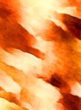 Soyut suluboya sanat eserleri. Fırça boyalı dijital resim. Renkli yaratıcı suluboya çizimi.