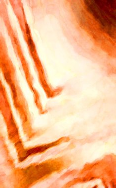 Soyut suluboya sanat eserleri. Fırça boyalı dijital resim. Renkli yaratıcı suluboya çizimi.