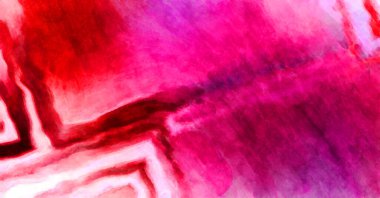 Soyut suluboya sanat eserleri. Fırça boyalı dijital resim. Renkli yaratıcı suluboya çizimi.