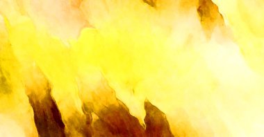 Soyut suluboya sanat eserleri. Fırça boyalı dijital resim. Renkli yaratıcı suluboya çizimi.