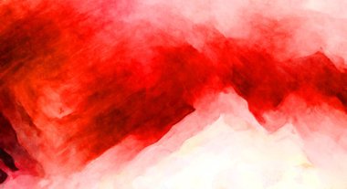 Soyut suluboya sanat eserleri. Fırça boyalı dijital resim. Renkli yaratıcı suluboya çizimi.