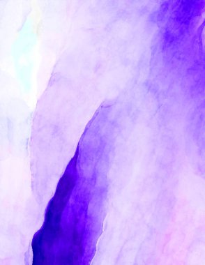 Soyut suluboya sanat eserleri. Fırça boyalı dijital resim. Renkli yaratıcı suluboya çizimi.