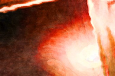 Soyut suluboya sanat eserleri. Fırça boyalı dijital resim. Renkli yaratıcı suluboya çizimi.