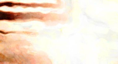 Soyut suluboya sanat eserleri. Fırça boyalı dijital resim. Renkli yaratıcı suluboya çizimi.