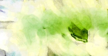 Soyut suluboya sanat eserleri. Fırça boyalı dijital resim. Renkli yaratıcı suluboya çizimi.