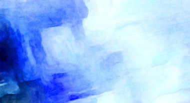 Soyut suluboya sanat eserleri. Fırça boyalı dijital resim. Renkli yaratıcı suluboya çizimi.