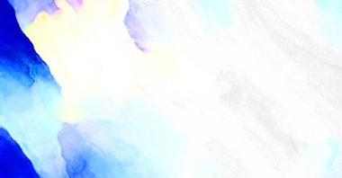 Soyut suluboya sanat eserleri. Fırça boyalı dijital resim. Renkli yaratıcı suluboya çizimi.