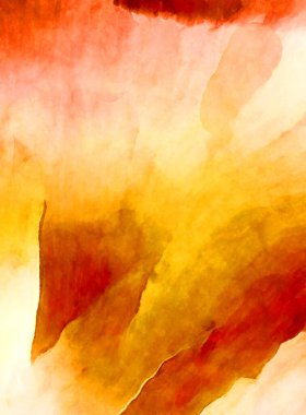Soyut suluboya sanat eserleri. Fırça boyalı dijital resim. Renkli yaratıcı suluboya çizimi.