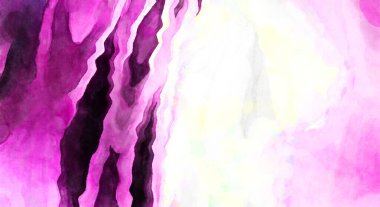 Soyut suluboya sanat eserleri. Fırça boyalı dijital resim. Renkli yaratıcı suluboya çizimi.