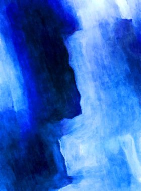 Soyut suluboya sanat eserleri. Fırça boyalı dijital resim. Renkli yaratıcı suluboya çizimi.