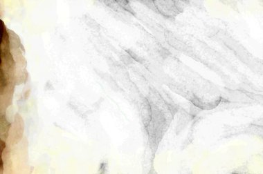 Soyut suluboya sanat eserleri. Fırça boyalı dijital resim. Renkli yaratıcı suluboya çizimi.