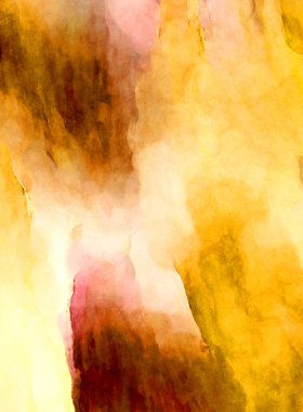 Soyut suluboya sanat eserleri. Fırça boyalı dijital resim. Renkli yaratıcı suluboya çizimi.