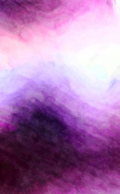 Soyut suluboya sanat eserleri. Fırça boyalı dijital resim. Renkli yaratıcı suluboya çizimi.