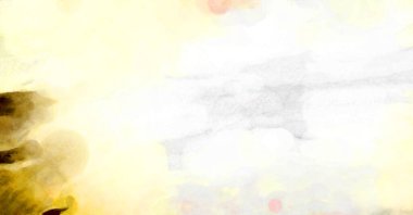 Soyut suluboya sanat eserleri. Fırça boyalı dijital resim. Renkli yaratıcı suluboya çizimi.