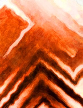 Soyut suluboya sanat eserleri. Fırça boyalı dijital resim. Renkli yaratıcı suluboya çizimi.