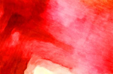 Soyut suluboya sanat eserleri. Fırça boyalı dijital resim. Renkli yaratıcı suluboya çizimi.