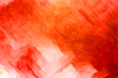 Soyut suluboya sanat eserleri. Fırça boyalı dijital resim. Renkli yaratıcı suluboya çizimi.