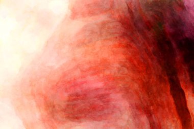 Soyut suluboya sanat eserleri. Fırça boyalı dijital resim. Renkli yaratıcı suluboya çizimi.