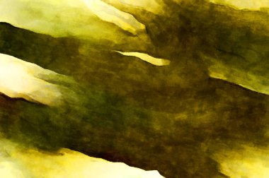 Soyut suluboya sanat eserleri. Fırça boyalı dijital resim. Renkli yaratıcı suluboya çizimi.