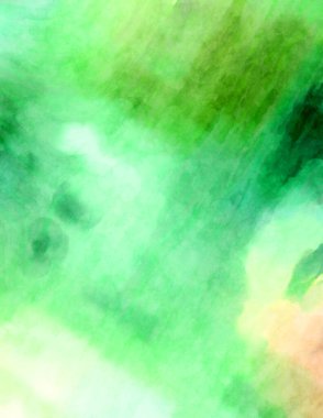 Soyut suluboya sanat eserleri. Fırça boyalı dijital resim. Renkli yaratıcı suluboya çizimi.