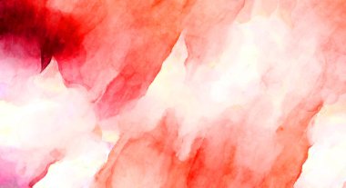 Soyut suluboya sanat eserleri. Fırça boyalı dijital resim. Renkli yaratıcı suluboya çizimi.