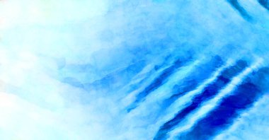 Soyut suluboya sanat eserleri. Fırça boyalı dijital resim. Renkli yaratıcı suluboya çizimi.